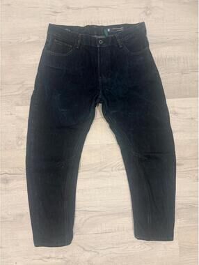 G-Star Men's Silver and Navy Jeans